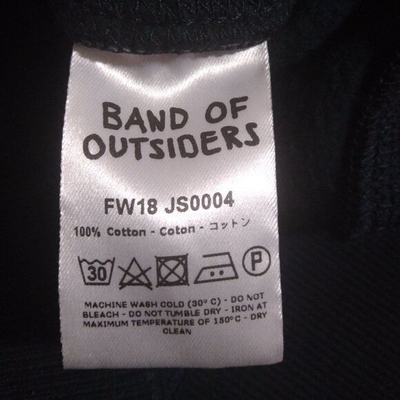 Band of Outsiders Outsider Logo Crewneck Sweatshirt - Picture 5 of 9